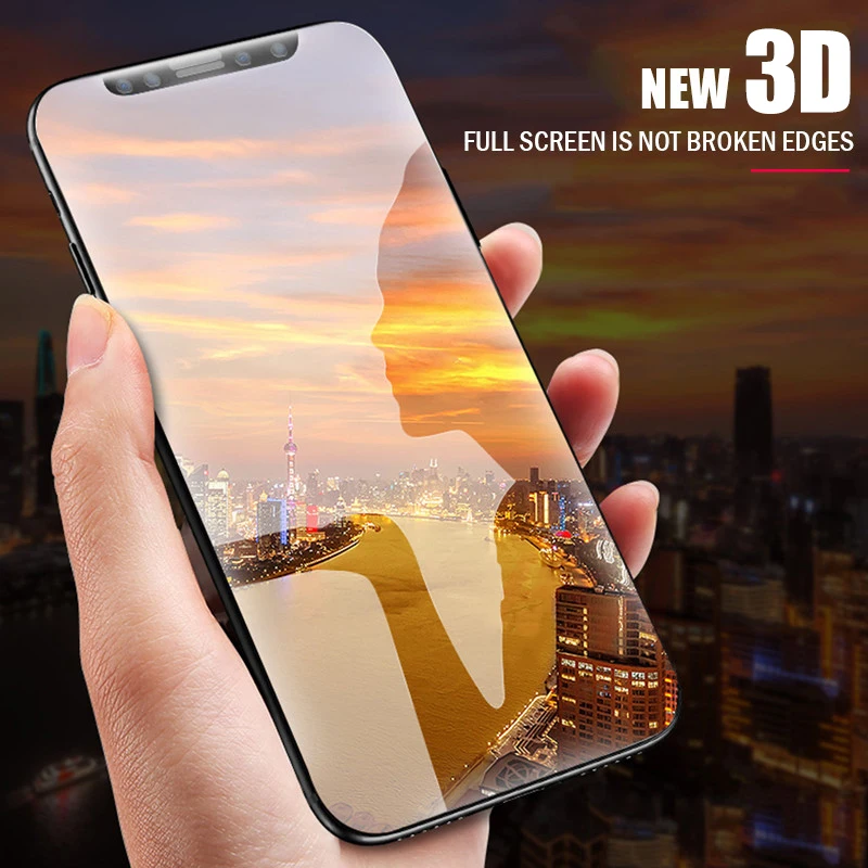 Tempered Glass For iPhone 8 6 6S 7 Plus 11 Pro Max Full Screen Protector 3D Protective glasses glass | Мобильные телефоны и