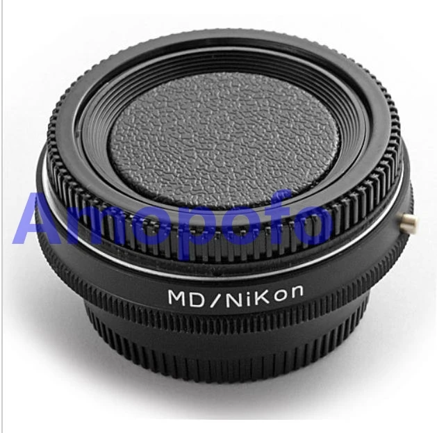 

Amopofo MD-AI band Optical glass Adapter,For Minolta MD MC Mount Lens to for Nikon F D750 D810 D3200 . Band Optical glass