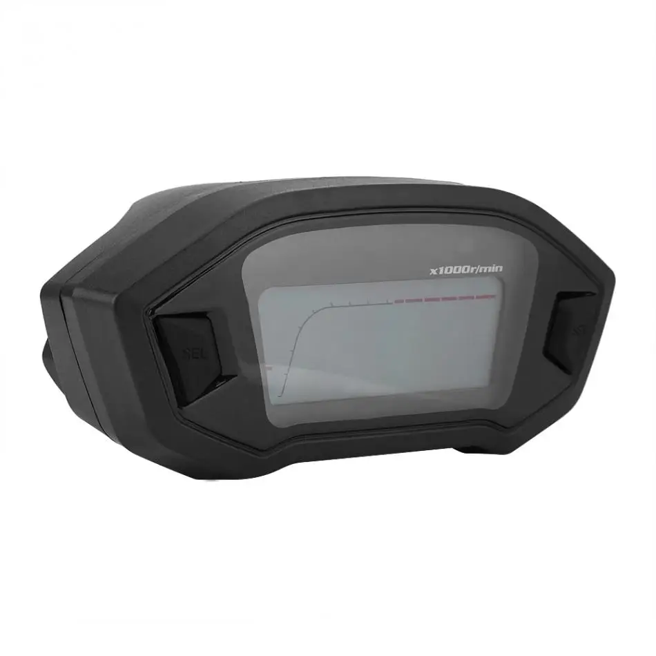 Velocimetro moto rcycle измеритель скорости цветной ЖК-цифровой измеритель скорости одометр тахометр W/Датчик скорости Универсальный