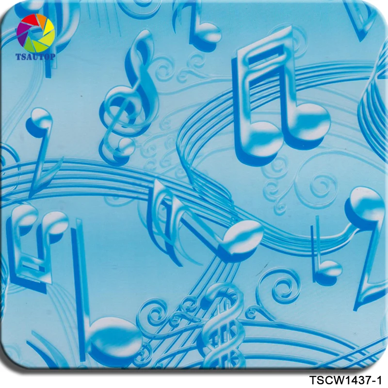 

Free shipping TSAUTOP width 0.5m hydrographic film for water transfer printing WDF1437-1