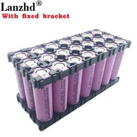 21pcs 18650 fixed bracket batteries 3 7v 18650 li ion 3300mah 30a 18650vtc7 battery 18650 holder with splicing bracket