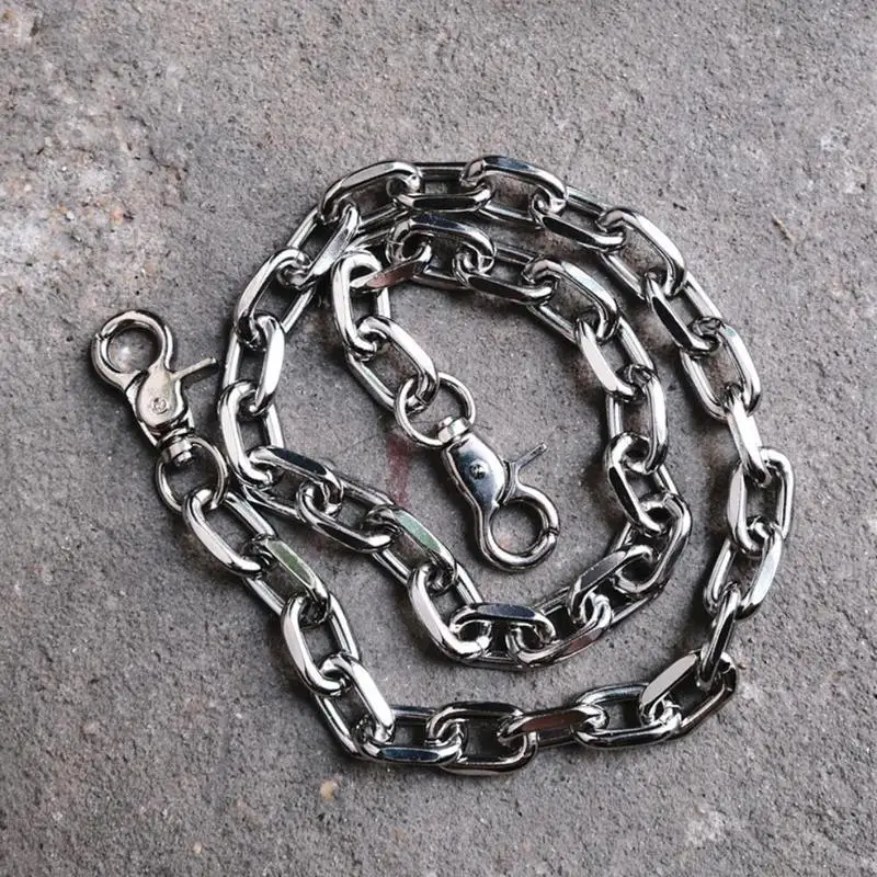 Модные кожаные ремни в стиле панк хип хоп для мужчин и женщин популярные цепи