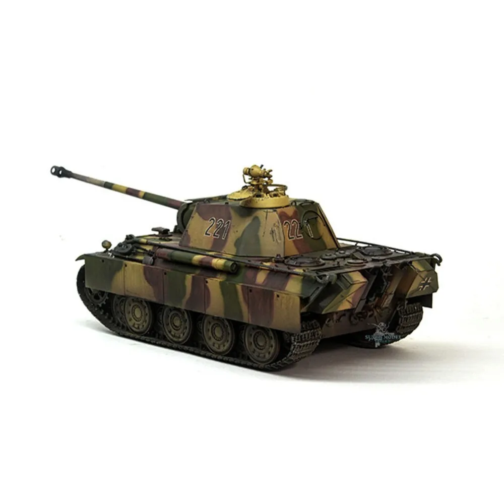 Tamiya 35174 1/35 немецкая пантера Тип G стальное колесо версия Sd Kfz171 Военная сборка AFV