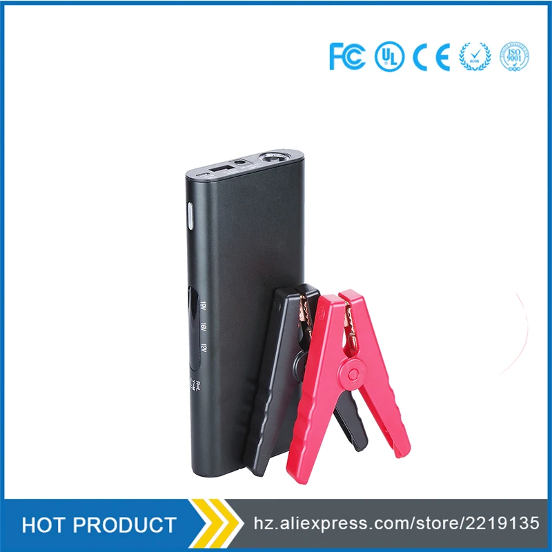 2016 Новый Портативный Автомобиль Скачок Стартер Банк силы Аварийного