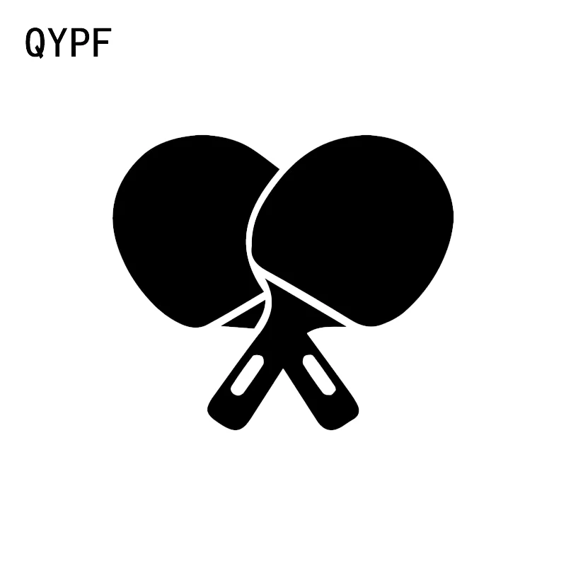QYPF 13 7*11 9 см Модный пинг понг весло шар спортивный Декор автомобиль наклейка