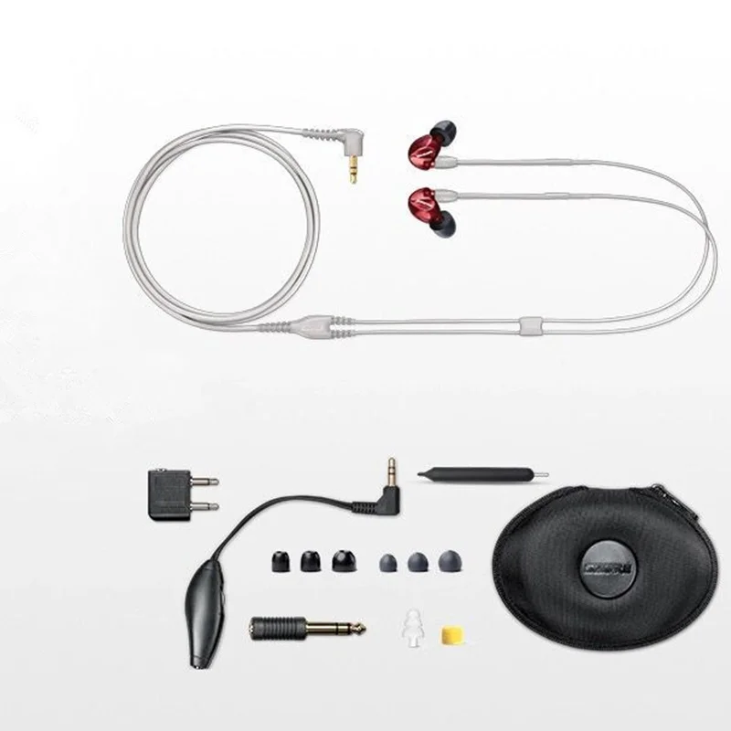 Новый бренд SE535 съемные Наушники Hi Fi стереогарнитура SE 535 наушники вкладыши