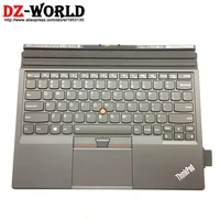 neworig us english backlit keyboard for lenovo thinkpad x1 tablet 1st 2nd gen 20gh 20gg w palmrest touchpad 01aw600 04w0020