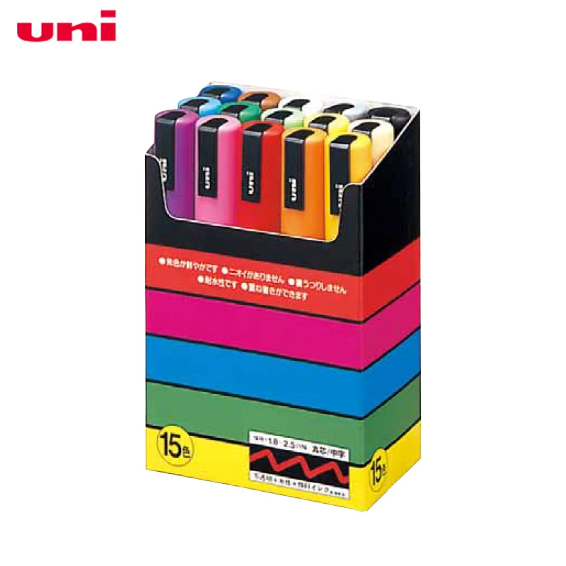 Uni Posca строительный маркер для рисования ручка письма с очень тонким наконечником