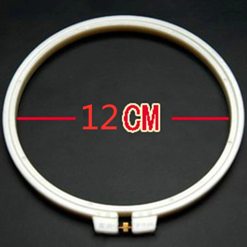 12cm 7-30 см пластмассовая/деревянная рамка обод кольцо вышивка круглая машина бамбук для вышивки крестом diyбытовая техника Ремесло Швейные Инструменты - Цвет: 12cm