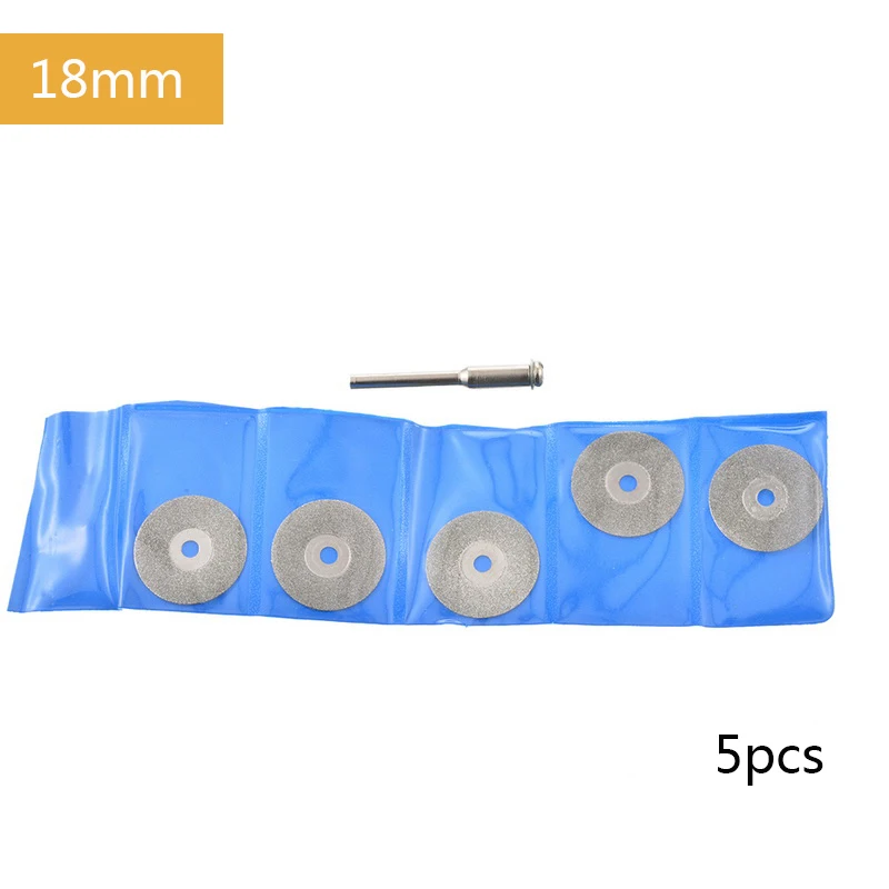 18mm Urijk 5/10 шт./набор абразивных инструментов для алмазного шлифовального круга, резец, Круглый шлифовальный станок, точилка для камня, Угловое режущее колесо, ротарный инструмент - Цвет: 18mm