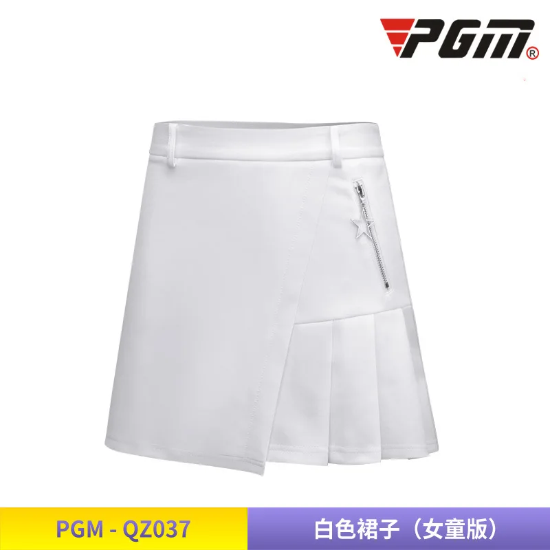 

PGM Golf Girl Short Sleeve Kids Sports Suit Comfortable with Breathable Fabric in Summer