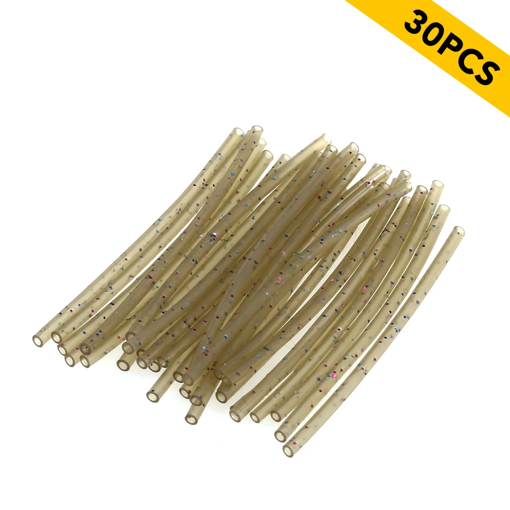 Camouflage 30 pcs 30/50/100 шт. леска Aligners Anti-клубок крючок рукава рыболовный крючок буровая установка совмещения резервуар для ловли карпа аксессуар - Цвет: Camouflage 30 pcs