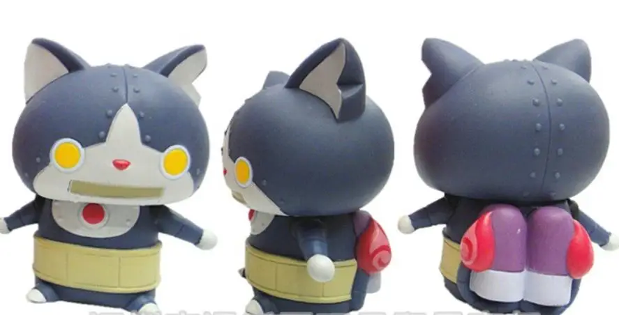 1 шт. 7-9 см Подарочная коробка пакет японские мультфильмы Yokai часы экшн-фигурки Куклы. ПВХ детская Подарочная игрушка yokai-watch Jibanyan Roboyan (art.: 7a4f5cbf5) - 7a4f5cbf5