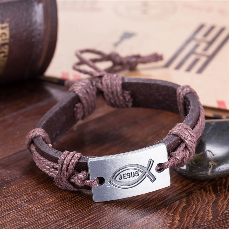 Новинка 2016 кожаный браслет из цинкового сплава для женщин и мужчин браслеты