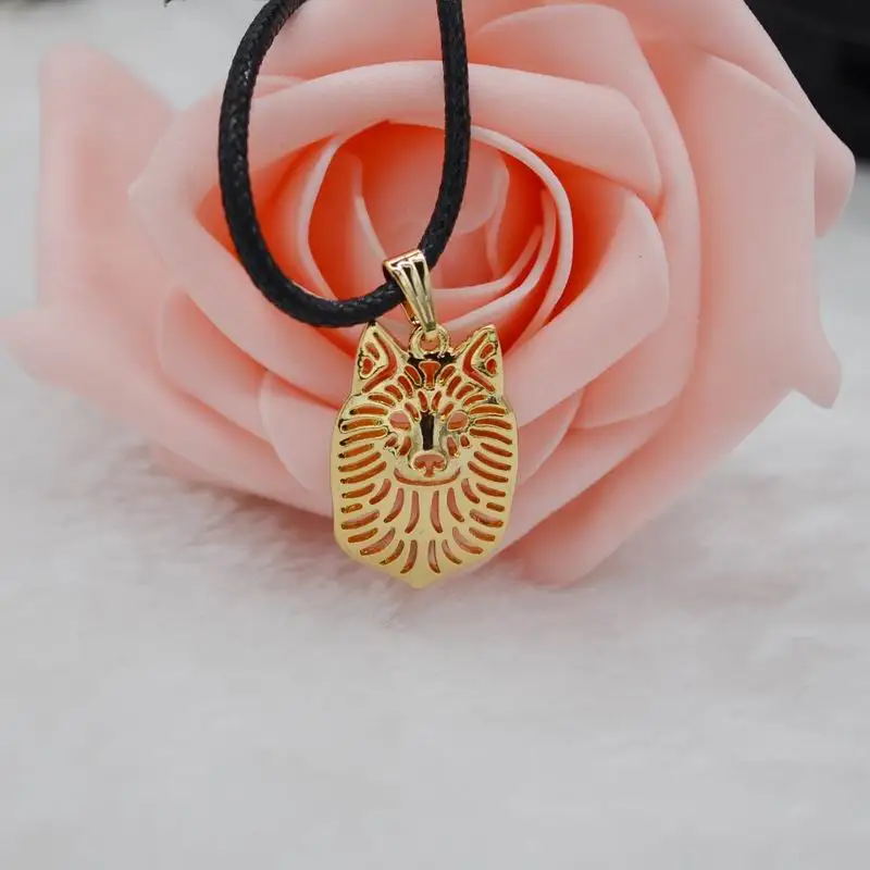 Rope Chain Women Jewelry Pet Dog Necklaces Lovers' Metal Finnish Spitz Pendant Drop Shipping Retail | Украшения и аксессуары