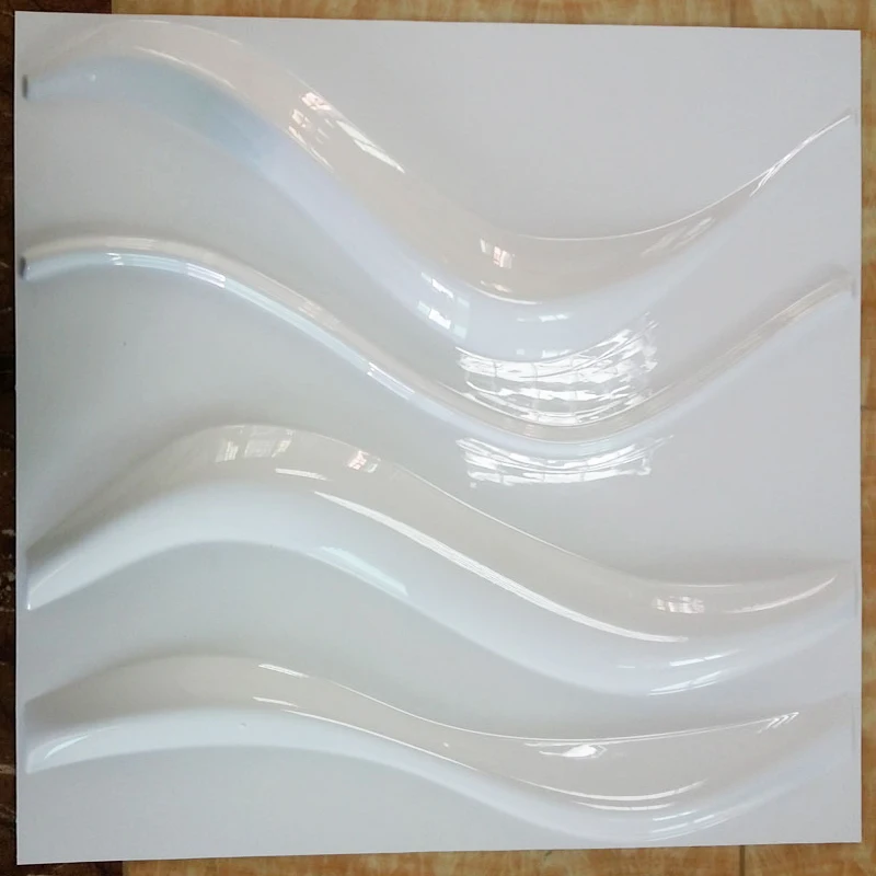 Декоративные 3D панели для стен влагостойкие рельефные спальни 50*50 см