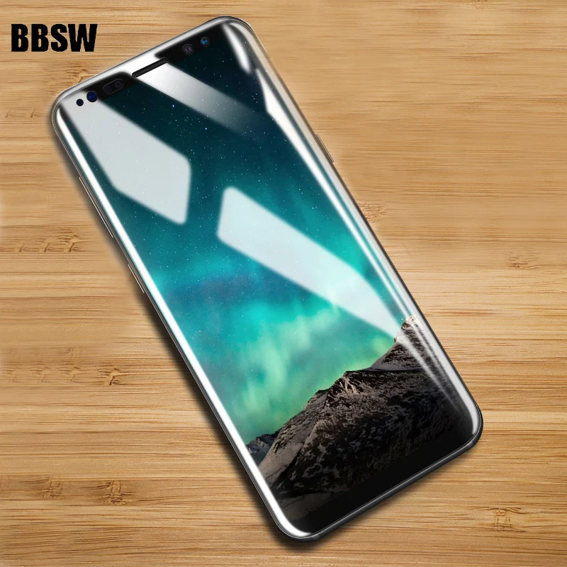 BBSW 3D изогнутая полноразмерная мягкая ПЭТ пленка для экрана Samsung Galaxy Note 8 S8 + S7 S6 Edge