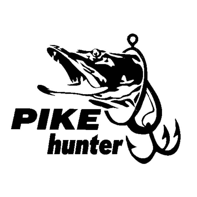 

30cm Pike Hunter Fashion Car-Styling Stickers Decals Vinyl 6ZF-030