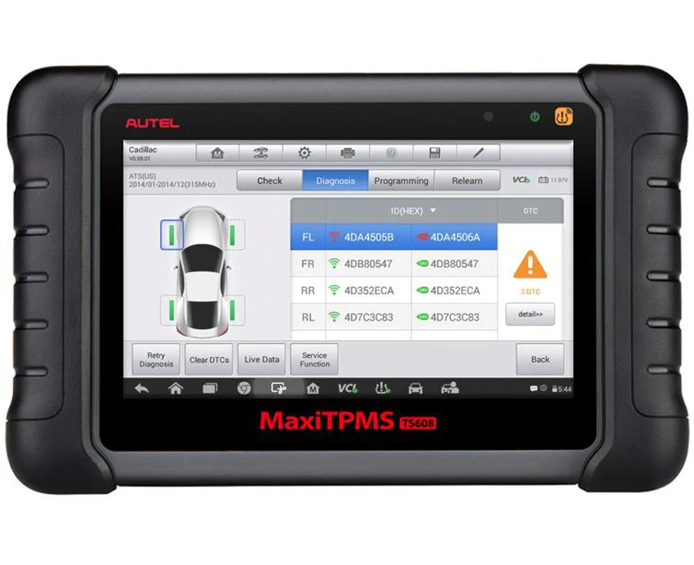 MaxiTPMS TS608 Autel полный TPMS и вся система Сервис Инструмент планшета сложные функции