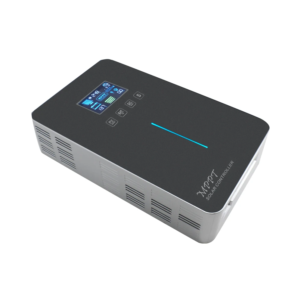 MPPT Контроллер заряда 50A 60A 12V 24V 36V 48V авто подсветка lcd новейший Интеллектуальный Регулятор солнечной панели Runner-60A 50A