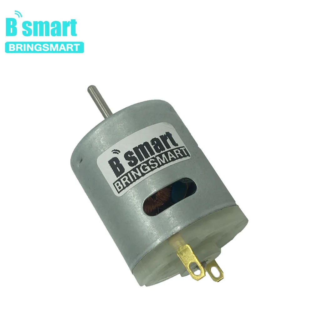 Bringsmart микро двигатель постоянного тока RS365 супер высокая скорость 12 В/18 в/24 В