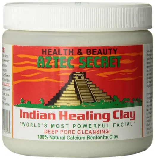 

American Aztec Indian Healing Clay natural God mud mask to clean pores /454g