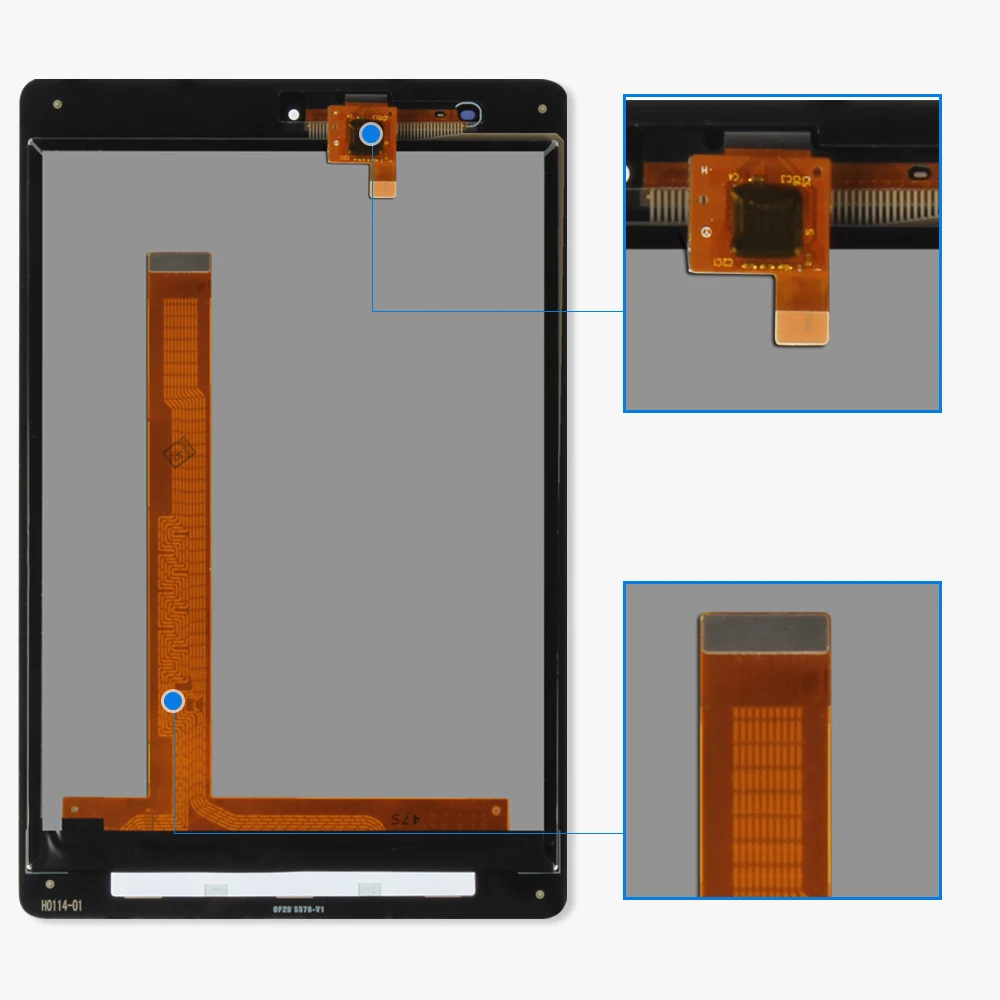 ЖК дисплей SRJTEK 7 9 дюйма для Xiaomi Mipad Mi Pad 1 A0101 сенсорный экран с матрицей дигитайзер