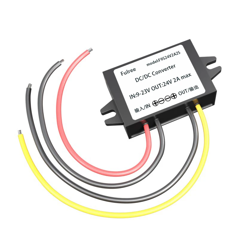 12 В до 24 В 1A 2A 3A DC повышающий преобразователь мощности 12VDC Шаг до 24VDC 3AMP регулятор напряжения автомобильный модуль электропитания автомобиля