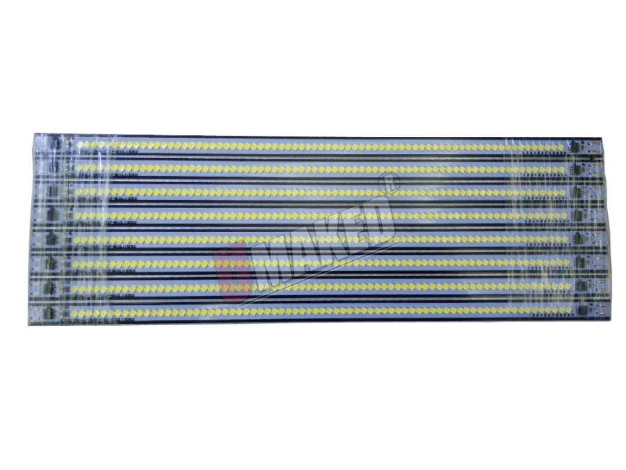 220Vac 2835SMD 30 см 7 Вт 72 светодиодный s теплый белый/холодный белый Диммируемый яркий светодиодный светильник для бара витрина с жесткой полосой светодиодный светильник для шкафа