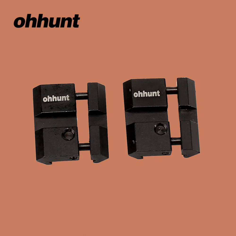 Крепление для оптического прицела ohhunt 11 мм ласточкин хвост до 20 адаптер