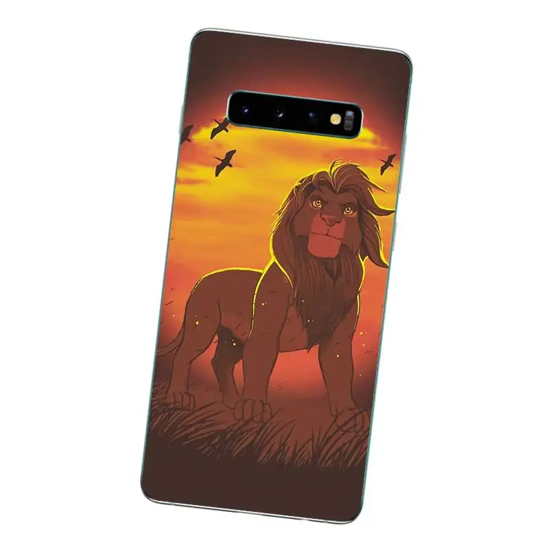 N389 Simba Cool Soft TPU Silicone Cover For Samsung Galaxy J2 J3 J4 J5 J6 J7 J8 Pro Plus Prime 2018 2017 Case |