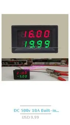 DC 200 V 300A кулонметр 12864 lcd цифровой вольт-усилитель измеритель напряжения тока мощность энергии темп времени сигнализации 12 V 24 V