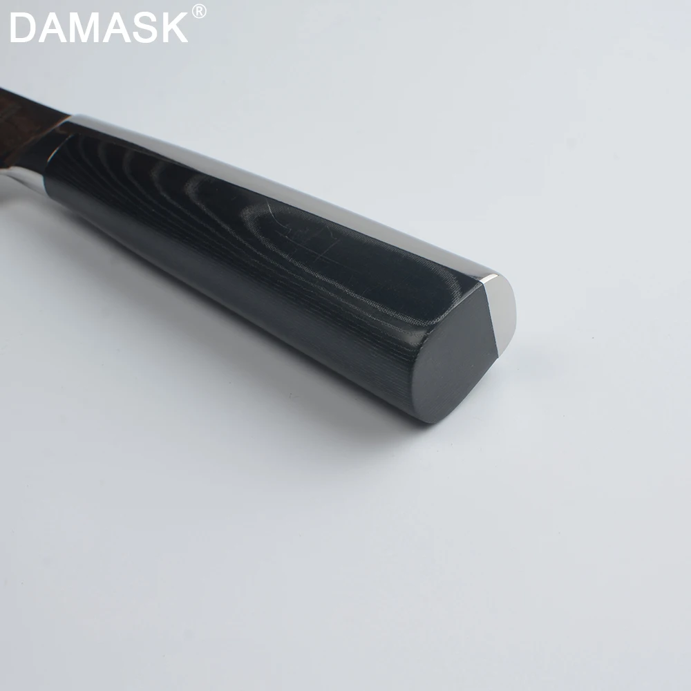 Дамасские Ножи шеф повара Vg10 японский дамасский кухонный нож из нержавеющей