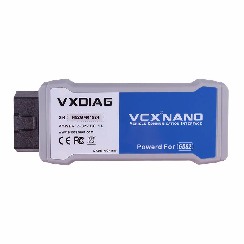 VXDIAG VCX NANO для GM/Opel GDS2 и TIS2WEB инструмент диагностики Wi Fi версия программирования