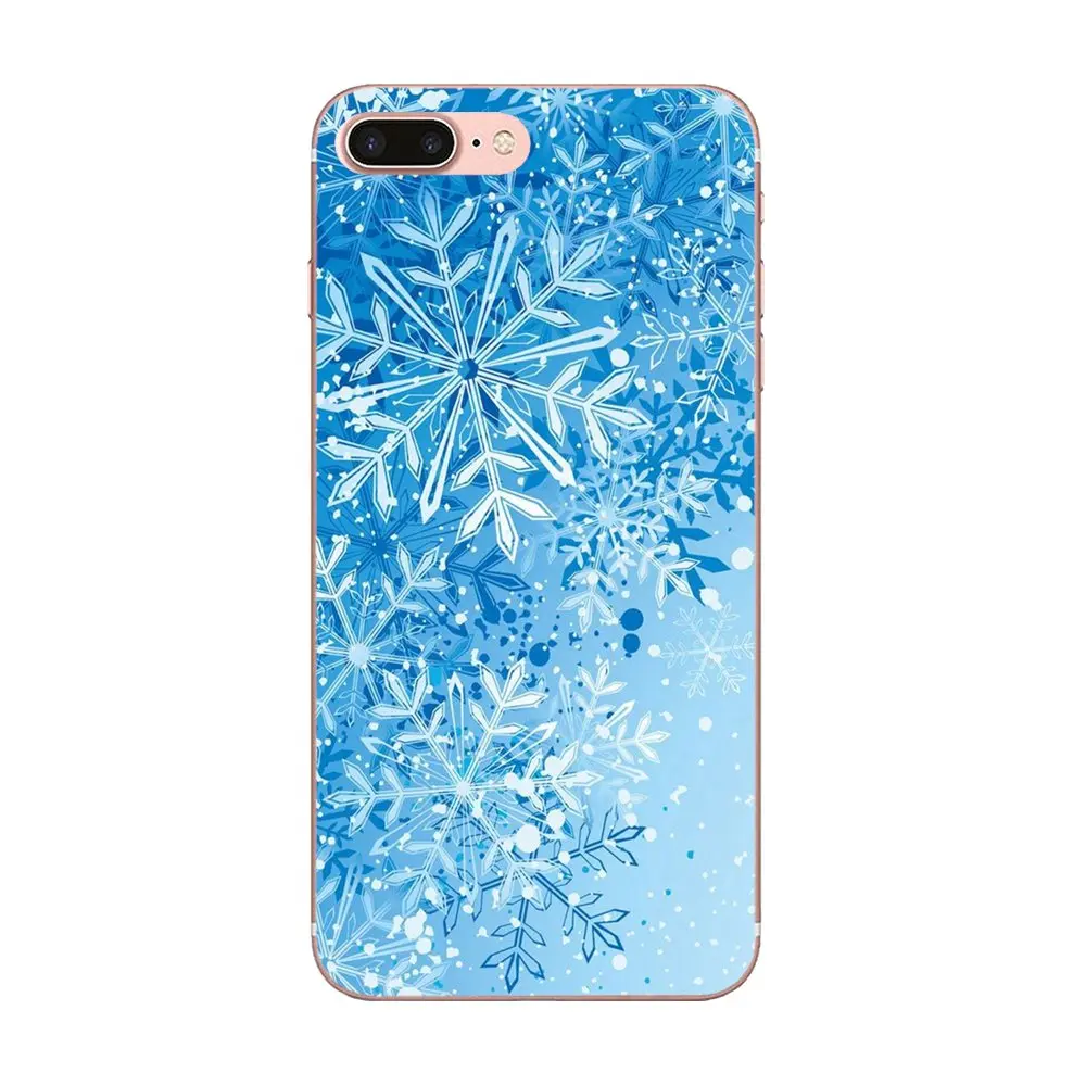 Рождественский снежинка олень на новый год для Huawei P7 Honor 4C 5A 5C 5X 6 6C 6A 6X 7 7X 8 9 V8 V10 Y3II