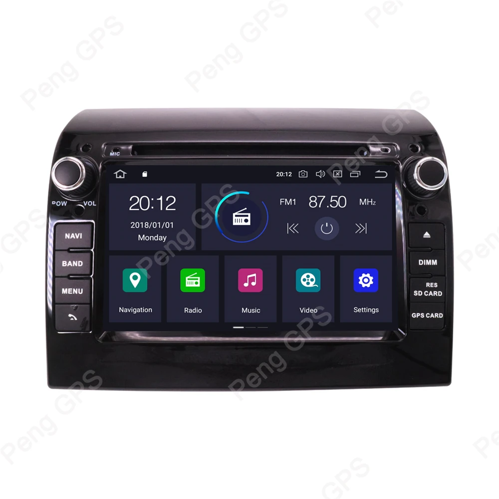 8 ядерный Android 9,0 автомобильный радиоприемник для FIAT Ducato/CITROEN Jumper/PEUGEOT Boxer 2011- gps навигация CD DVD плеер стерео блок