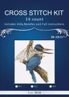 Высококачественный Популярный Набор для вышивки счетным крестом, голубая птица, Сказочная нимуэ, никель DW-30018