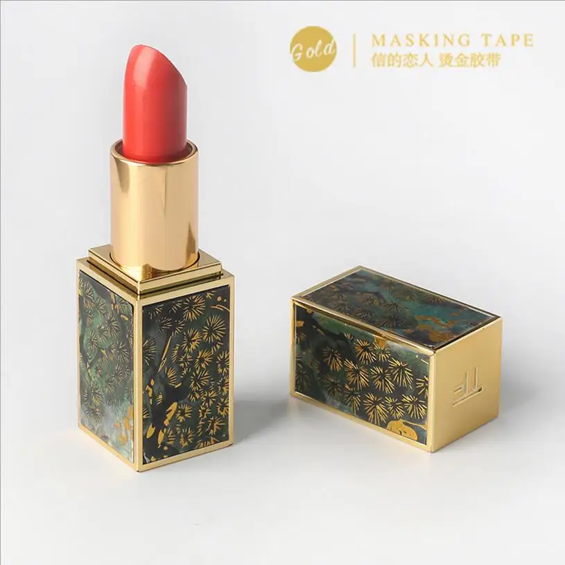 8 стилей винтажные Цветочные растения Кролик кошка позолота васи лента DIY