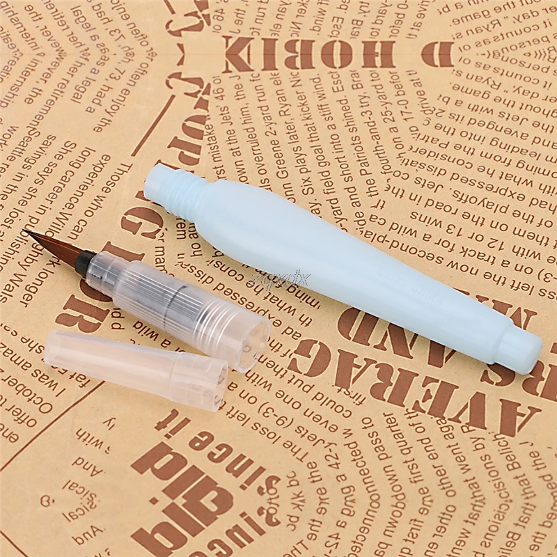1 шт. стильная превосходная пилотная кисть для краски Pentel водяная емкость воды