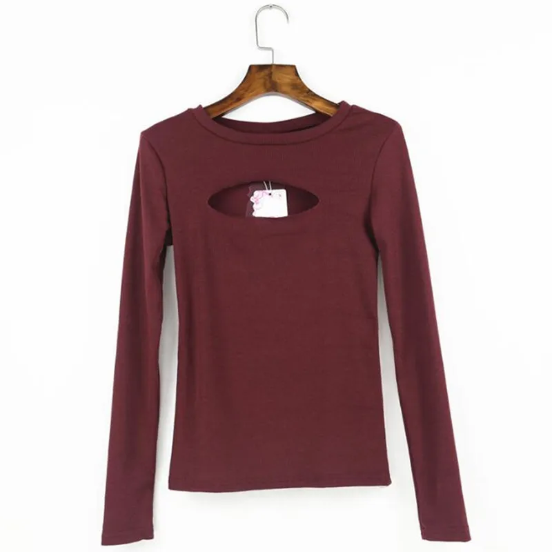 Футболка с длинным рукавом уличная мода 2017 | Женская одежда