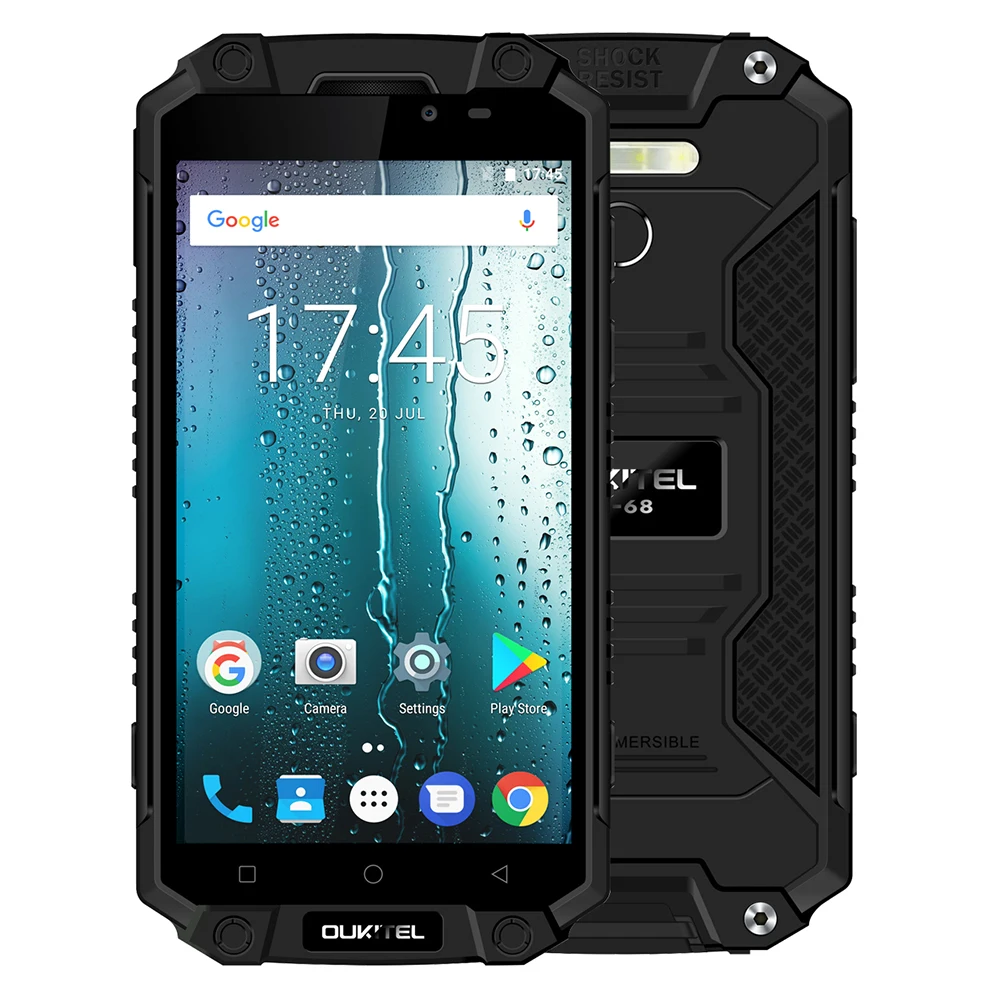 OUKITEL K10000 Max 10000 мАч IP68 Смартфон Android 7 0 Octa Core мобильный телефон отпечатков пальцев 3 +