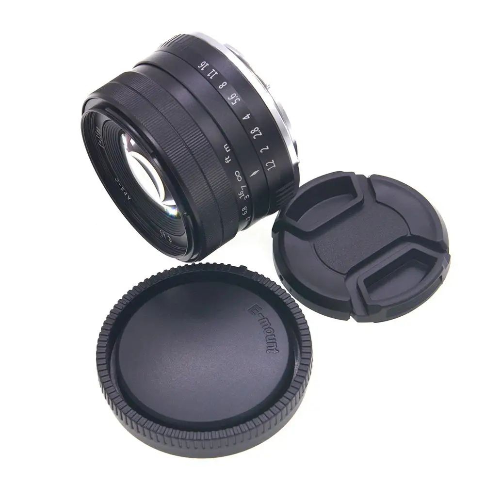 Объектив с большой диафрагмой Prime APS-C для Sony E Mount беззеркальных камер A7III A9 NEX 3 3N 5 5T