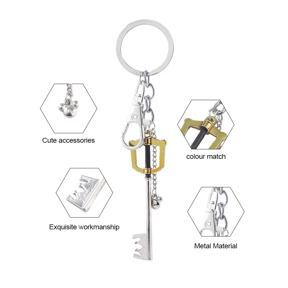 2019 новые персонализированные брелок в виде руки по игре Kingdom Hearts сердце форме