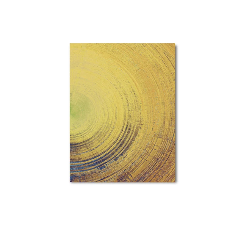 Yellow Абстрактный холст, рисунки, постер, картины для спальни, гостиной, домашнего декора - Цвет: Yellow