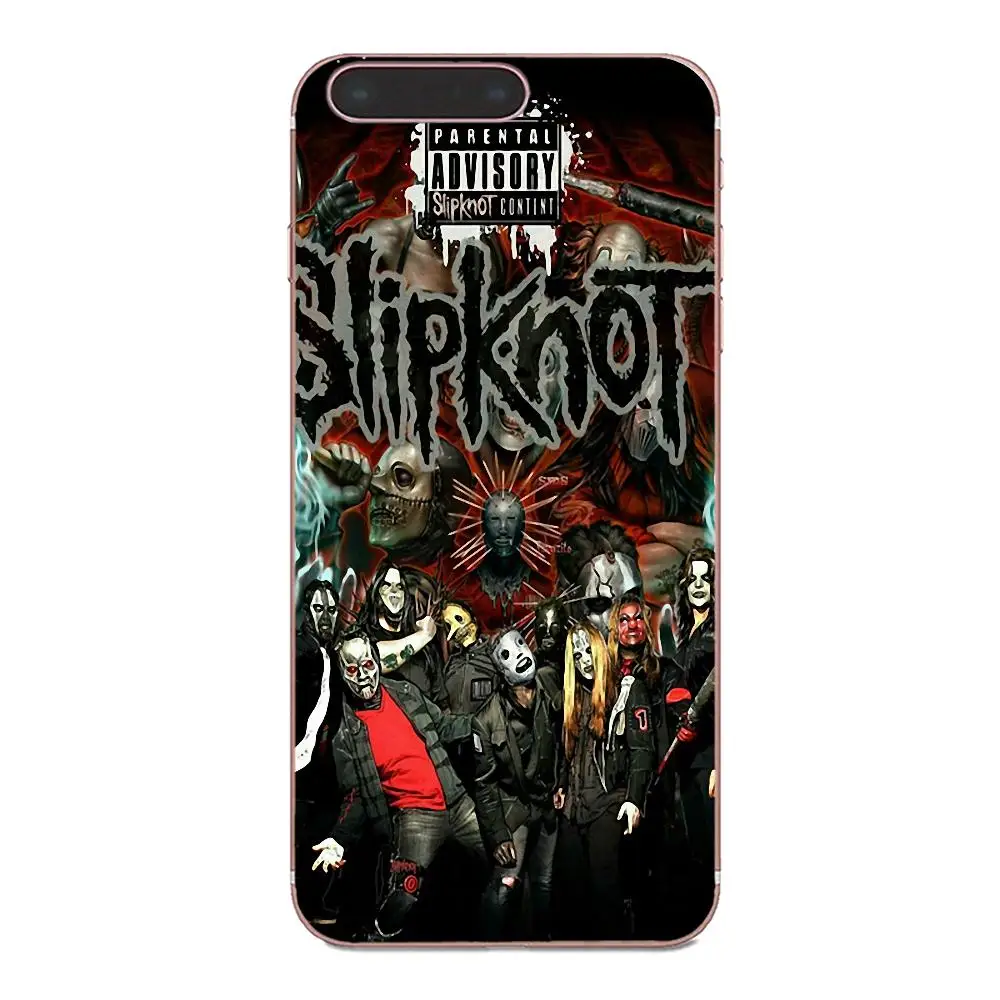 Мягкий ТПУ Модный чехол для телефона Apple iPhone 4 4S 5 5C 5S SE 6 6S 7 8 Plus X XS Max XR Heavy Metal Band