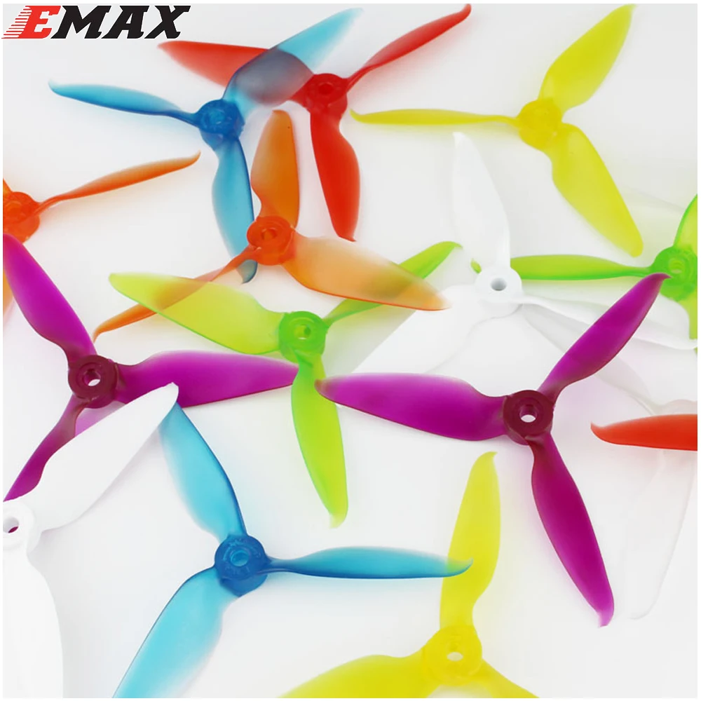 20 шт./лот пропеллеры с 3 лезвиями EMAX AVAN R5.65 10CW + 10CCW для RS2306 QAV250 210 (10 пар)|3 blade propeller|3