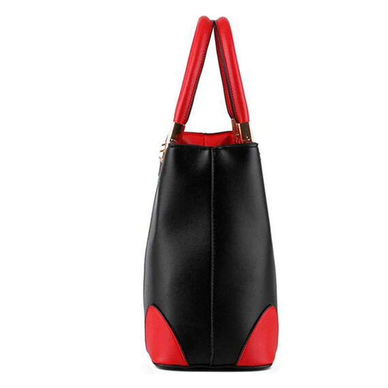 Красивые женские Сумки на плечо из искусственной кожи Tote для дамы мешок основной