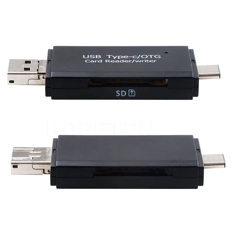 Kebidu 3 в 1 OTG Type C кардридер USB 2 0 A Micro комбинированный к слотам TF SD для смартфона ПК|usb