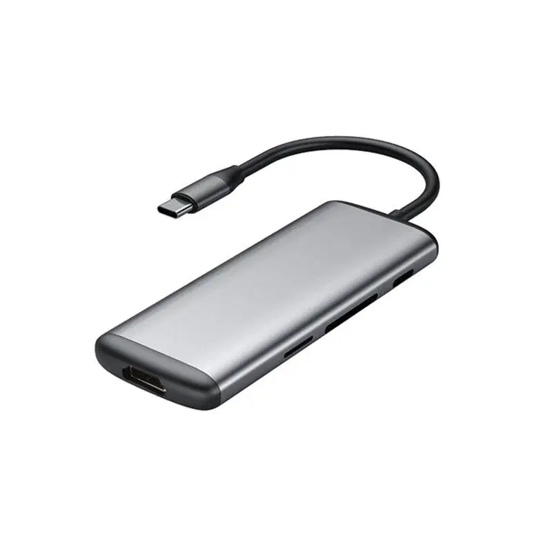 Original Xiaomi mijia Hagibis 6 in 1 Type-c to HDMI USB 3.0 TF SD Card Reader PD Charging Adapter HUB for iPhone Mobile Phone |