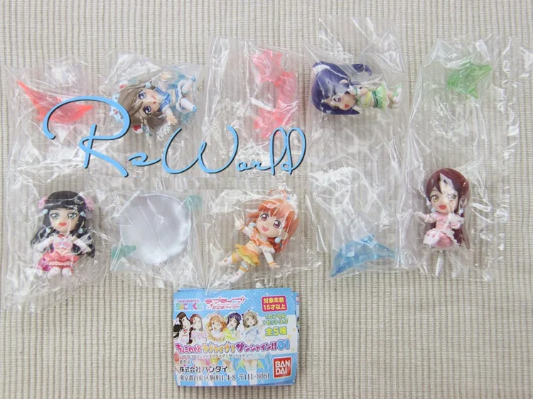 Lovelive Love Live Sunshine Aqours Аниме игра таками Чика Куросава диа Цусима каваи капсула из